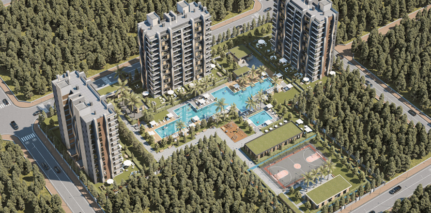 1+1 Lägenhet  i Altintash, Antalya, Turkiet Nr. 227342
