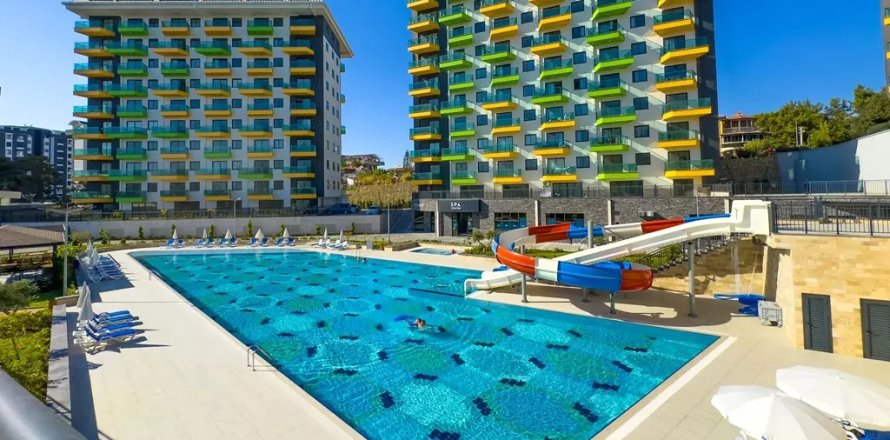 1+1 Lejlighed i Konak Green Towers, Avsallar, Antalya, Tyrkiet Nr. 232420