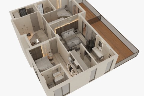 4+1 Villa  i Kemer, Antalya, Tyrkiet Nr. 217156 - 10