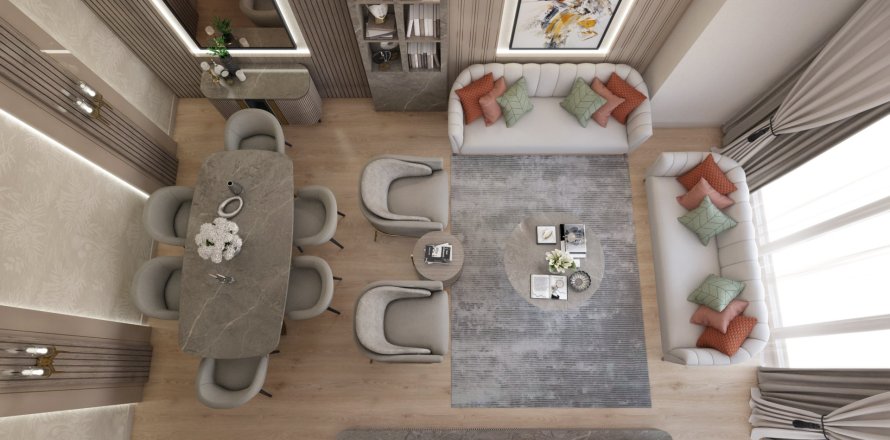 4+1 Lejlighed  i Fatih, Istanbul, Tyrkiet Nr. 217231