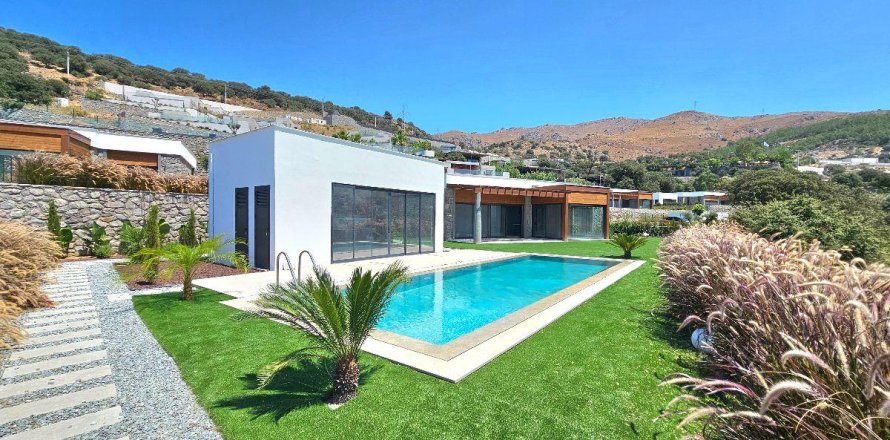 Вилла 4+2 в Бодруме, Мугла, Турция №213092