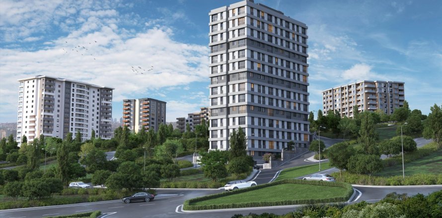 2+1 Apartment  in Kâğıthane, Istanbul, Turkey No. 212617