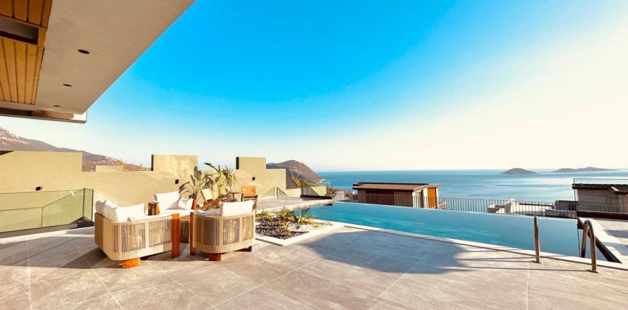 Villa 3+1 Kalkan, Antalya, Türkiye №227451