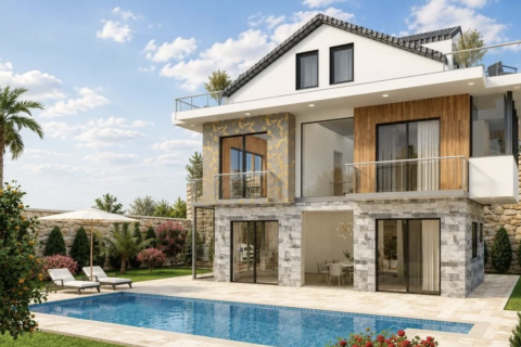 4+1 Villa  i Ovacik, Mugla, Turkiet Nr. 228970 - 7