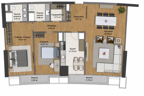 2+1 Lägenhet  i Istanbul, istanbul, Turkiet Nr. 225801 - 11