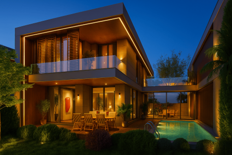 4+1 Villa i Antalya, Tyrkiet Nr. 228764 - 2