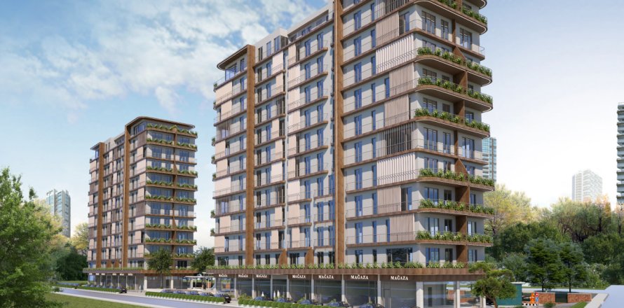 1+1 Lejlighed  i Kâğıthane, Istanbul, Tyrkiet Nr. 212333