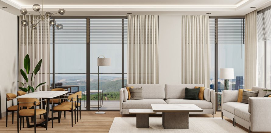 3+1 Apartment in Kâğıthane, Istanbul, Turkey No. 217000