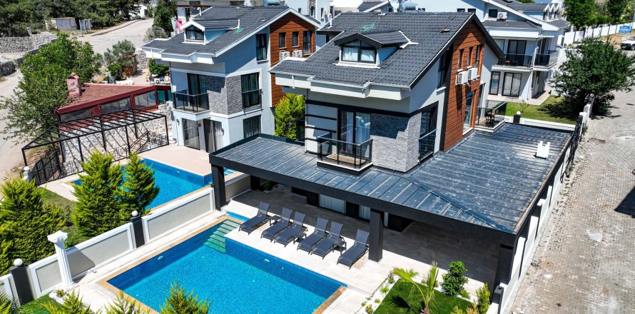 Вилла  5+1 в Олюдениза, Мугла, Турция №213276