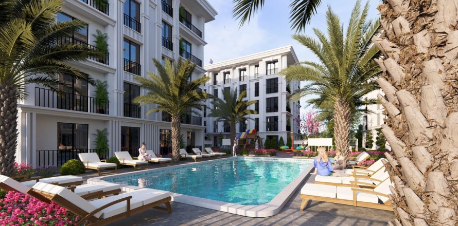 2+1 Lejlighed  i Bueyuekcekmece, Istanbul, Tyrkiet Nr. 217062