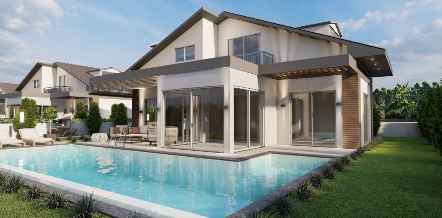 Вилла  3+1 в Фетхие, Мугла, Турция №211981