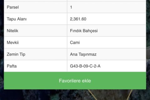 Продажа земельного участка  в Арсине, Трабзоне, Турция, №237528 – фото 3