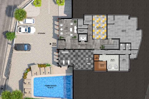 2+1 Wohnung  in Alanya, Antalya, Türkei Nr. 228397 - 21
