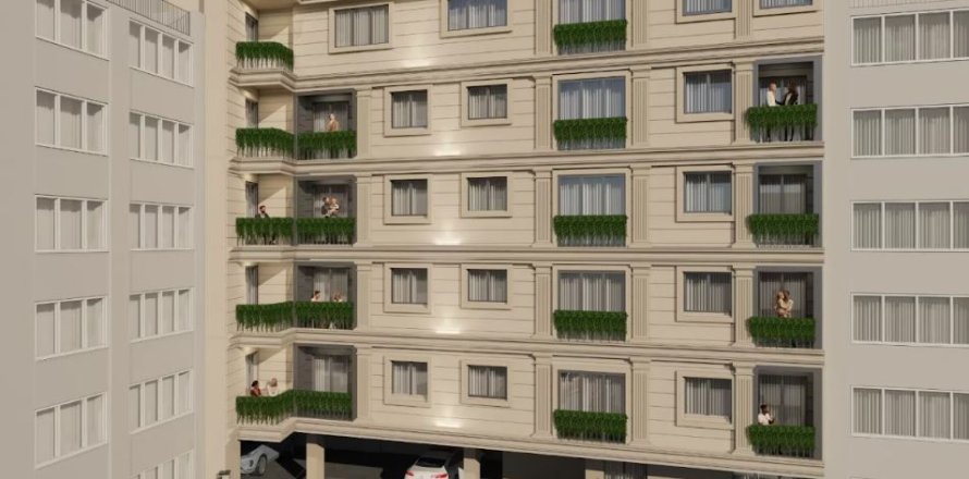 2+1 Lejlighed  i Beyoglu, Istanbul, Tyrkiet Nr. 215717