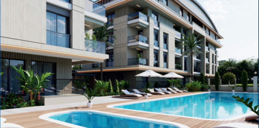 1+1 Lejlighed i Konyaalti, Antalya, Tyrkiet Nr. 226389