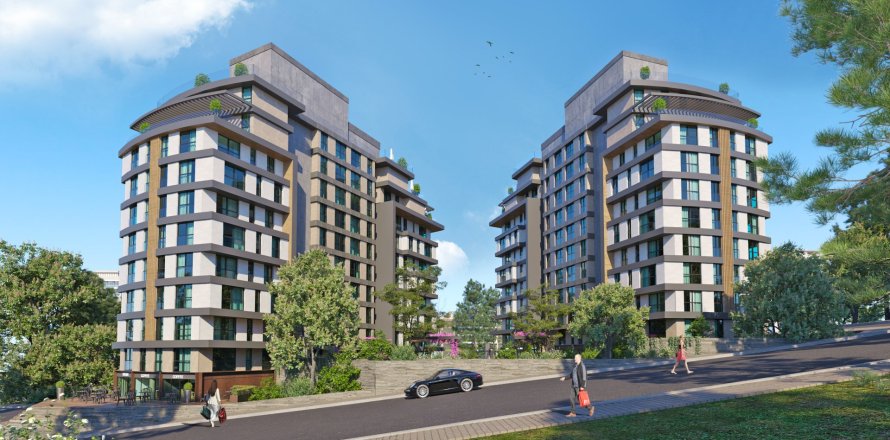 2+1 Leilighet  i Kâğıthane, Istanbul, Tyrkia Nr. 212182