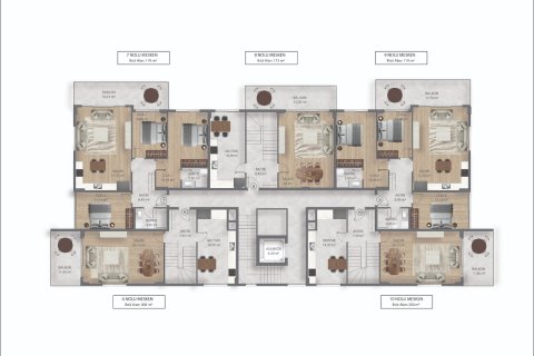 Daire 2+1 Armutalan, Muğla, Türkiye №214939 - 7