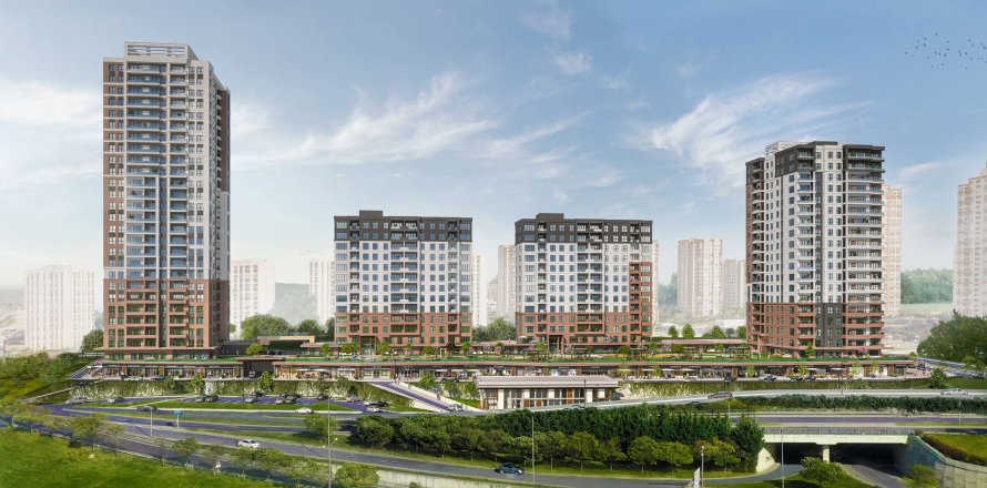 3+1 Leilighet  i Istanbul, Tyrkia Nr. 211987