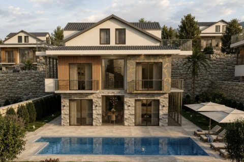 4+1 Villa  i Ovacik, Mugla, Turkiet Nr. 228970 - 6