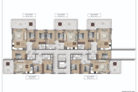 Daire 2+1 Armutalan, Muğla, Türkiye №214939 - 6