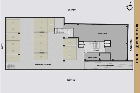آپارتمان در Konyaalti،  Antalya ، ترکیه 1 خوابه ، 45 متر مربع.  شماره 221217 - 5