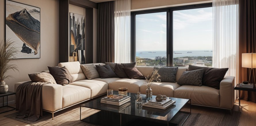 3+1 Apartment  in Bueyuekcekmece, Istanbul, Turkey No. 215234