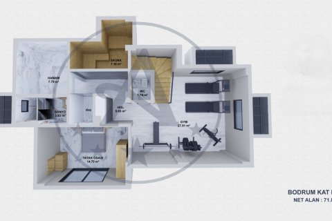 Продажа виллы  в Олюдениза, Мугле, Турция 6+1, 355м2, №212631 – фото 14
