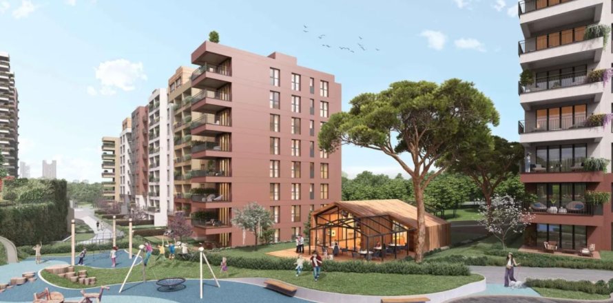4+1 Leilighet  i Umraniye, Istanbul, Tyrkia Nr. 217105