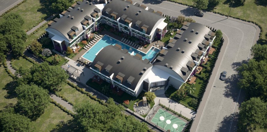 1+1 Lägenhet  i Muratpasa, Antalya, Turkiet Nr. 219864