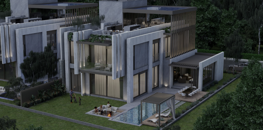 4+1 Villa  i Antalya, Turkiet Nr. 224803