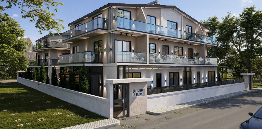 1+1 Lägenhet i Fethiye, Mugla, Turkiet Nr. 232186