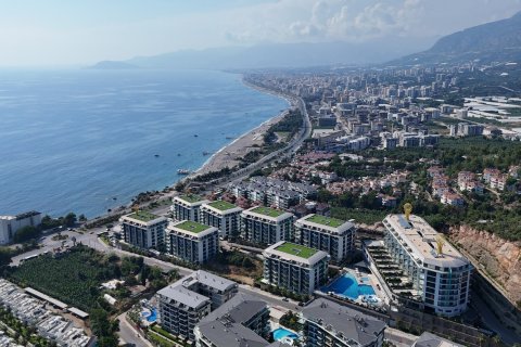 Квартира в Konak Seaside Premium 3+1, Каргыджак, Аланья, Анталья, Турция №228424