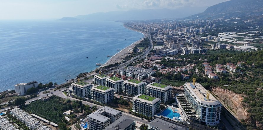 Квартира в Konak Seaside Premium 3+1, Каргыджак, Аланья, Анталья, Турция №228424