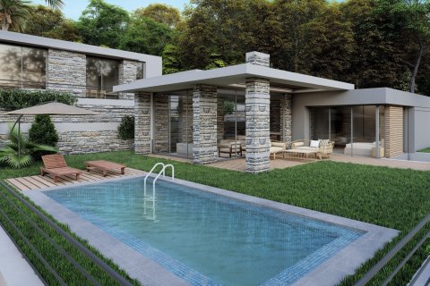 3+1 Villa i Yalikavak, Mugla, Tyrkia Nr. 221093