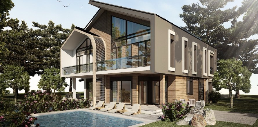 Вилла  4+1 в Анталье, Турция №212951