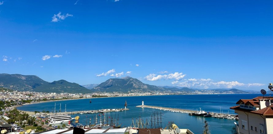 2+1 Villa  i Alanya, Antalya, Turkiet Nr. 216404