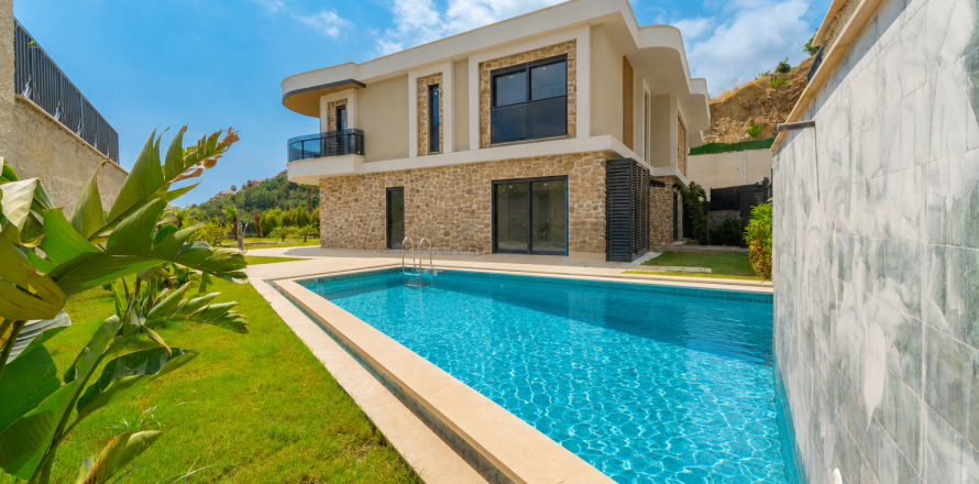 Villa i Kargicak, Alanya, Antalya, Tyrkiet Nr. 227388