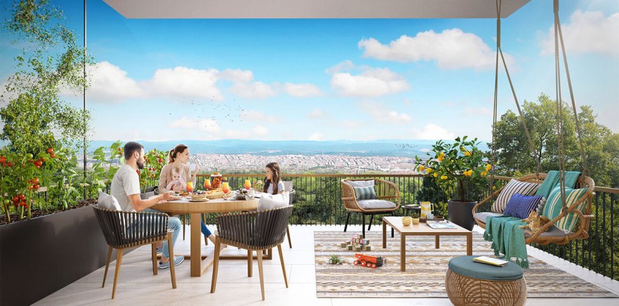 3+1 Lägenhet  i Umraniye, Istanbul, istanbul, Turkiet Nr. 217101