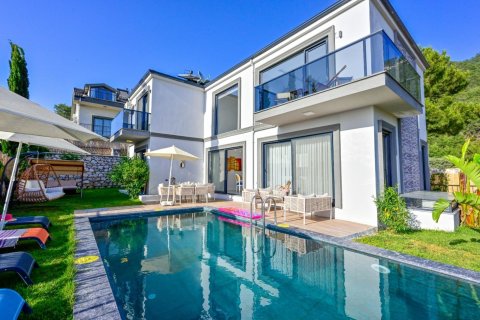 3+1 Villa  i Fethiye, Mugla, Tyrkiet Nr. 221143