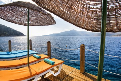 3+1 Villa  i Kalkan, Antalya, Tyrkiet Nr. 227192 - 8