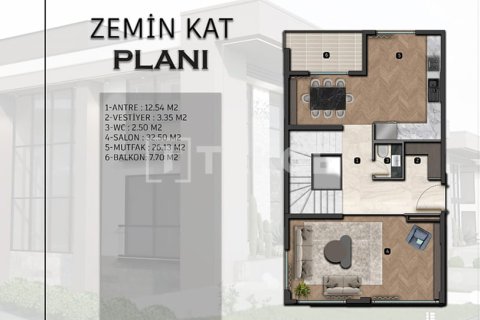 ویلا در  Ankara ، ترکیه 5 خوابه ، 465 متر مربع.  شماره 228704 - 20