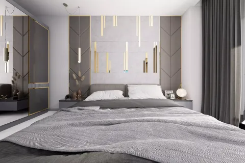 Продажа квартиры  в Газипаше, Анталье, Турция 1+1, 56м2, №223006 – фото 2