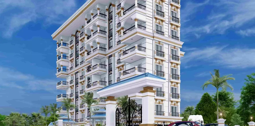 1+1 Lägenhet  i Avsallar, Antalya, Turkiet Nr. 223009