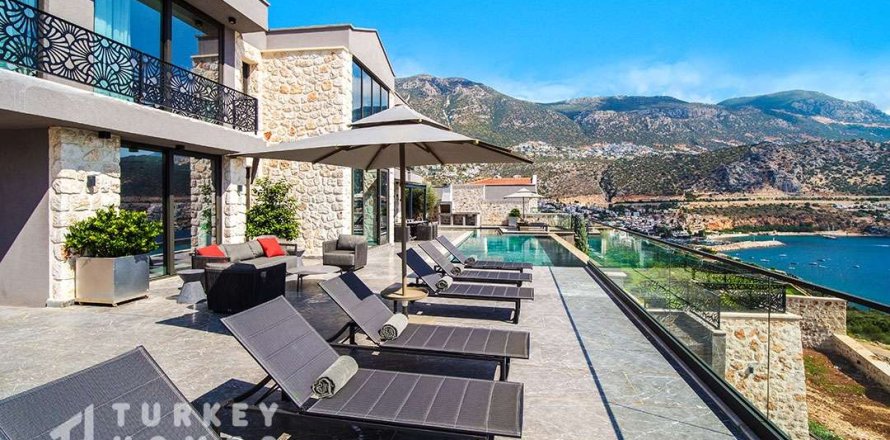 Villa 4+1 Kalkan, Antalya, Türkiye №233183