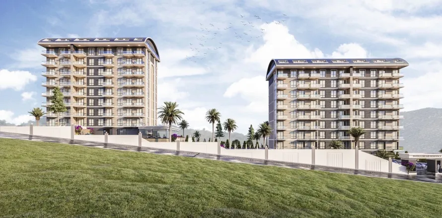 1+1 Wohnung  in Alanya, Antalya, Türkei Nr. 223829