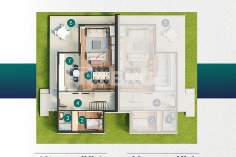 4+1 Villa i Menemen, Izmir, Turkiet Nr. 223095 - 16