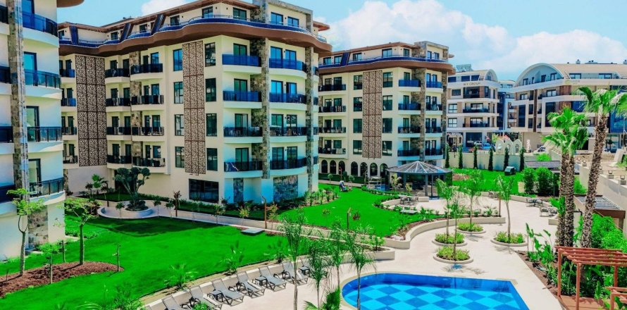 1+1 Lejlighed  i Oba, Antalya, Tyrkiet Nr. 229079