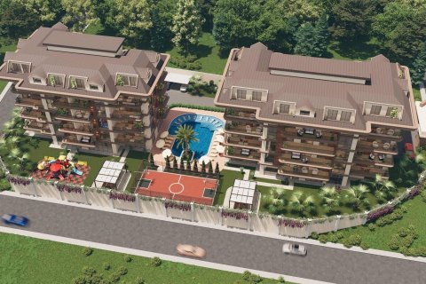 1+1 Leilighet i Alanya, Antalya, Tyrkia Nr. 229082 - 3