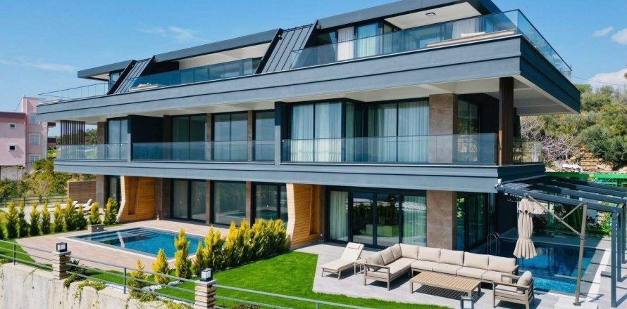 4+2 Villa  i Incekum, Antalya, Tyrkiet Nr. 229081
