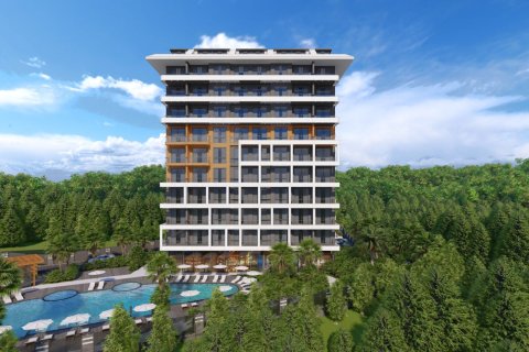 1+1 Lejlighed i Tosmur, Alanya, Antalya, Tyrkiet Nr. 98362 - 2